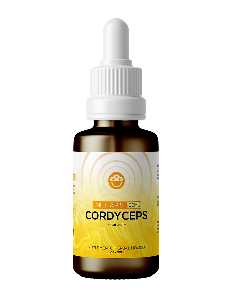 Extracto de Cordyceps militaris doble extracto triple concentración 3:1 30 ml.