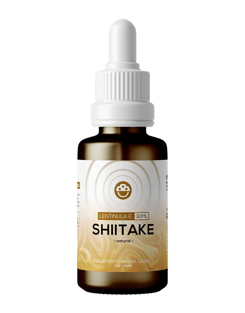 Extracto de Shiitake Lentinula edodes doble extracto triple concentración 3:1 30 ml.
